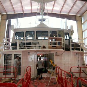 Johnson Electronics marine installation project 4